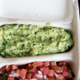 sour cream, guacamole, pico de gallo